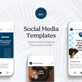 The Muse Cloud Canva Bundle | 30 Social Posts + 30 Instagram Highlights