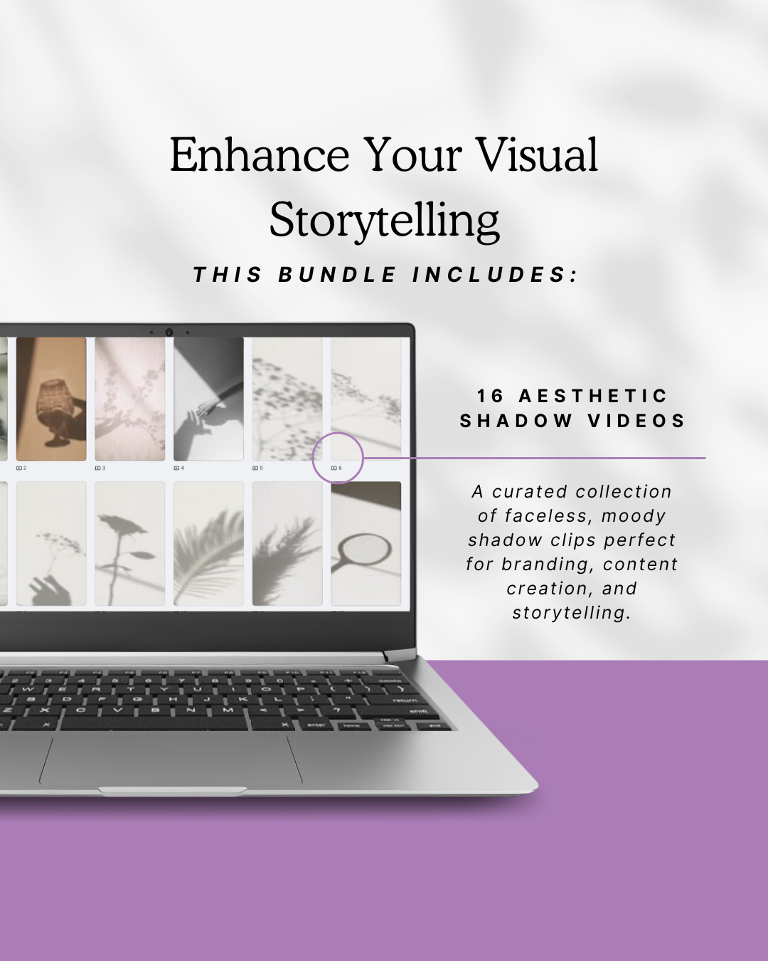 16 Faceless Aesthetic Shadow Stock Videos for Reels, TikTok & Social Branding