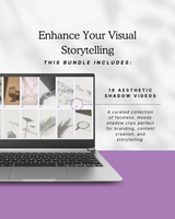 16 Faceless Aesthetic Shadow Stock Videos for Reels, TikTok & Social Branding