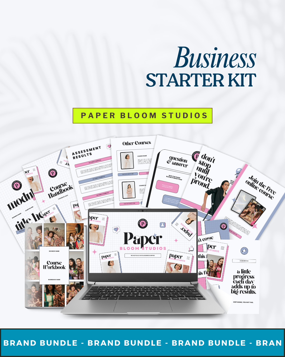 Business Starter Kit: Paper Bloom Studios – Branding, Marketing & Content Tools