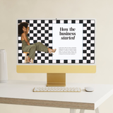 The Muse Cloud Canva Website Template for Coaches, Freelancers & Creatives